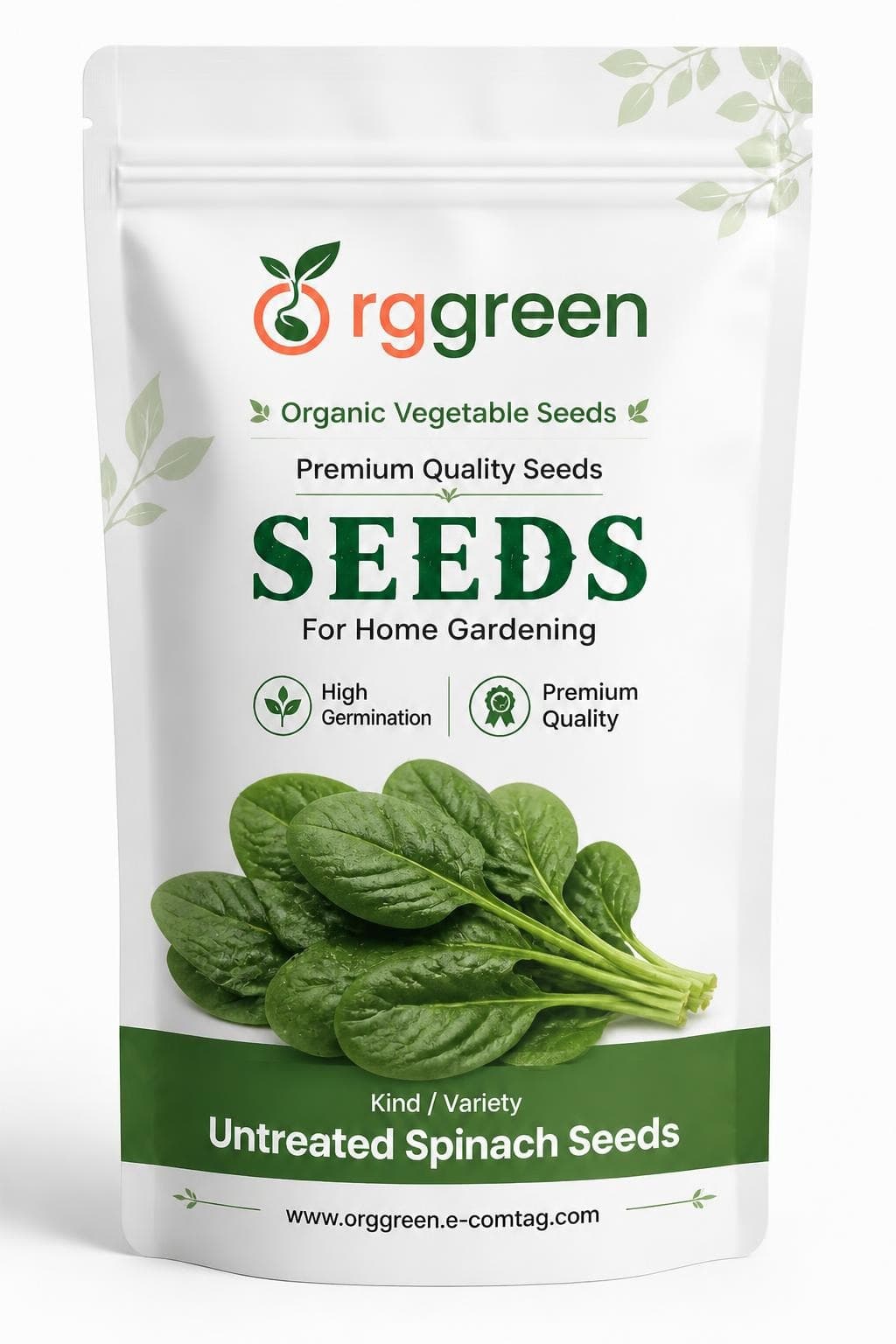 Untreated Spinach Seeds