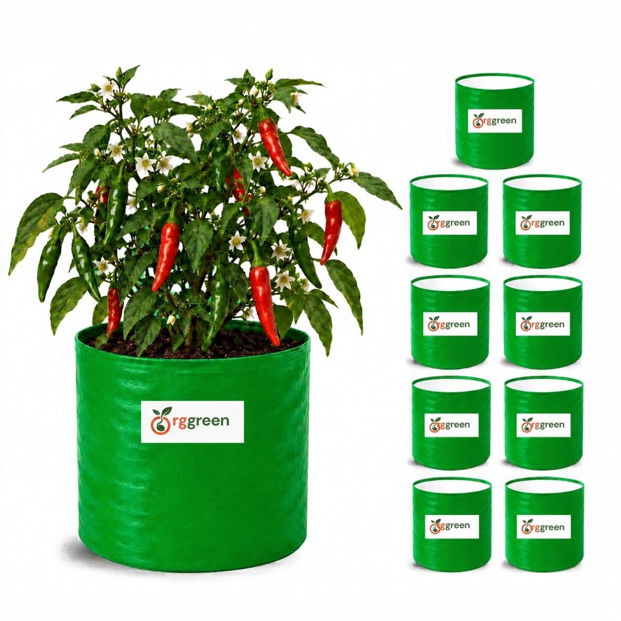 HDPE Grow Bags — 18×18 Inch (Pack of 5)